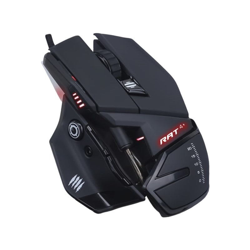 MadCatz R.A.T. 4+ Optical Wired Gaming Mouse - Black MadCatz R.A.T. 4+ Optical Wired Gaming Mouse - Black